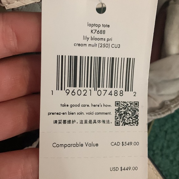 Brand new Kate spade purse. Tags still on. - Picture 5 of 5